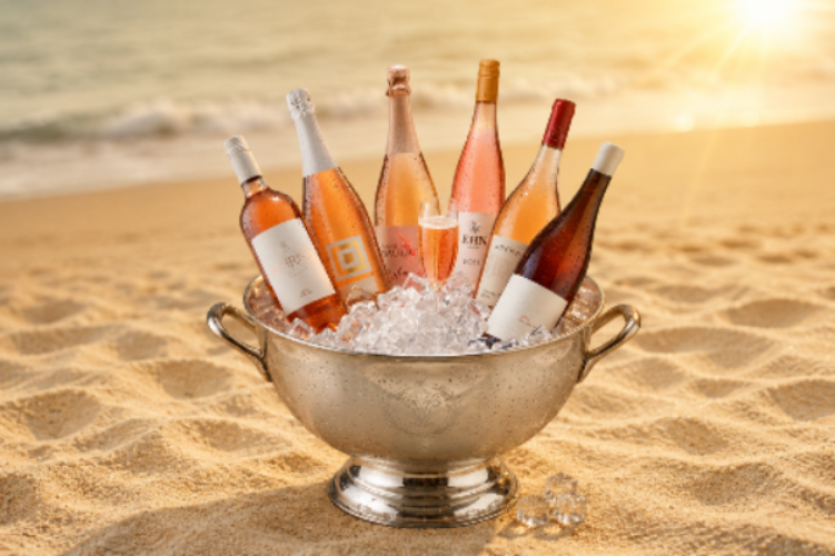 Pakket roséwijnen