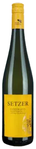 SETZER Grüner Veltliner Hohenwarth Weinviertel DAC 2025: Mooie vulling, zacht, rond en toch ook fris. Kruidig, bittertje, aards ook, vettig, zilt.